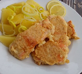 Ryba v sezamovém těstíčku