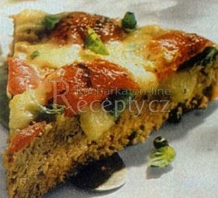 Masový nákyp po španělsku s rajčaty s sýrem