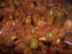 La caponata - varianta s cibulí La caponata - varianta s cibulí