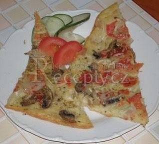 Cuketová pizza