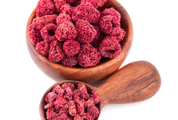 Malinové kuličky z ovesných vloček