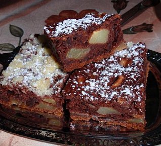 Jablečník bez vajec - jablečný koláč (buchta)