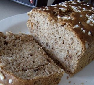 Nízkotučný banánový chlebíček