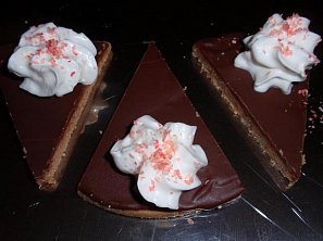 Čokoládové trojúhelníčky