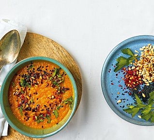 Polévka z pečené zeleniny