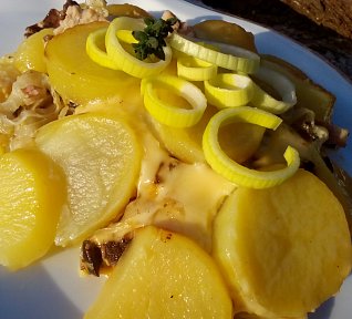 Obložené kotlety na smetaně Obložené kotlety na smetaně