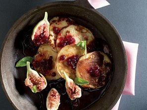 Celozrnné lívanečky s fíky