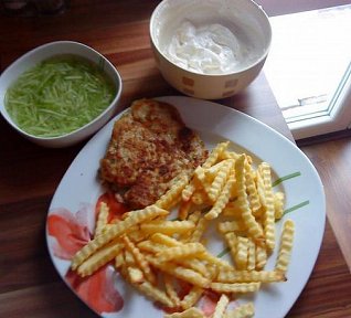 Kotleta ve falešném bramboráku