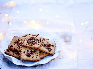 Sušenky s kakaovými boby