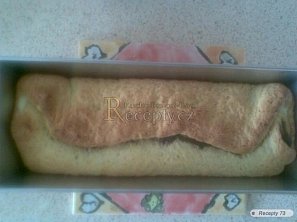 Bramborový závin s povidly