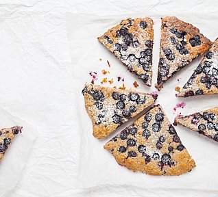 Borůvkové scones
