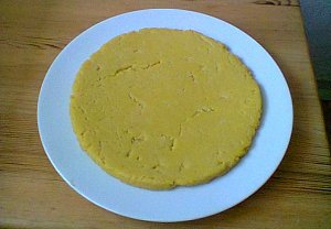 Kukuřičná placka, základní recept