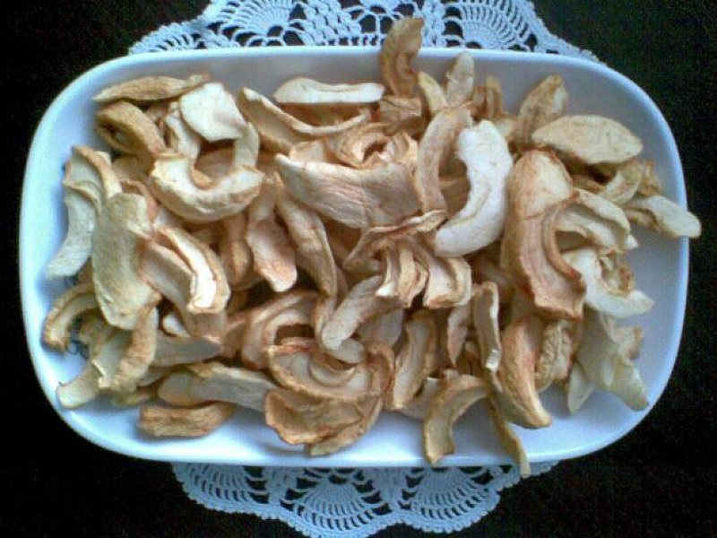 Křížaly - sušená jablka