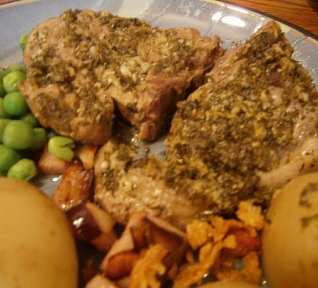 Jehněčí kotlety - grilované