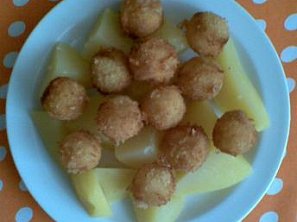 Sýrové kuličky-smažené