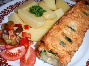 Cuketové špízy v těstíčku - sýrové Cuketové špízy v těstíčku - sýrové