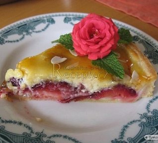 Prune tart aneb netradičně opilý švestkový koláč