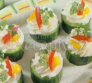 Chuťovky s jemnou pomazánkou