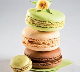 Makronky se třemi náplněmi