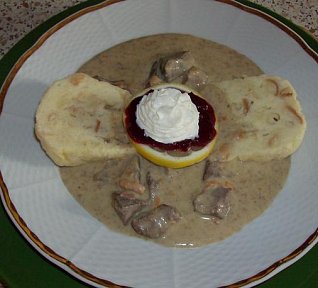 Vepřová játra na smetaně