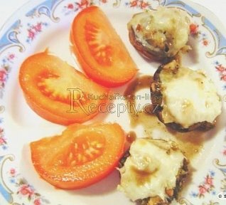 Žampiony s bylinkami