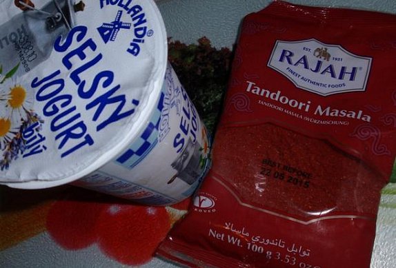 Jogurtové Tandoori Masala řízky