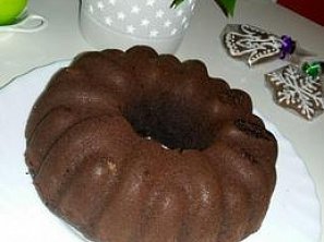 Zdravá kakaová vegan bábovka