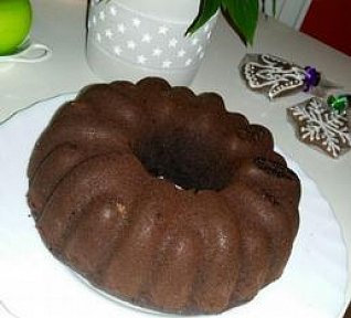 Zdravá kakaová vegan bábovka