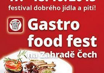Gastro food fest na Zahradě Čech klepe na dveře