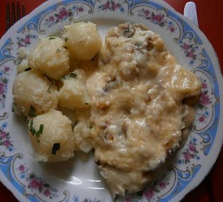 Květák se sýrovou čepicí