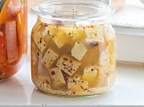 Uleželé tofu à la Romadur