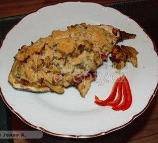 Plněný lilek (melanzane ripiene)