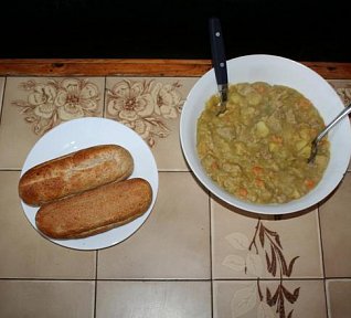 Holandská hrachová kaše