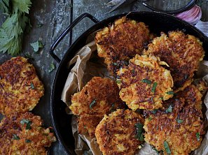 Placičky z kořenové zeleniny