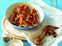 Kuřecí křídla se zázvorovým glazé