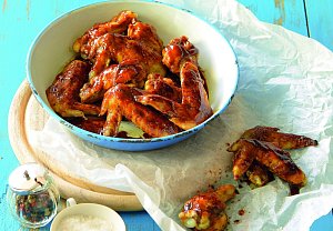 Kuřecí křídla se zázvorovým glazé