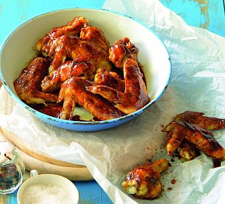 Kuřecí křídla se zázvorovým glazé