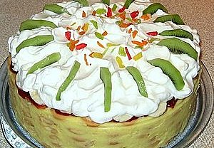 Piškotový dort „Malakov“