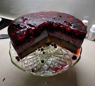 Koláč ze zakysané smetany