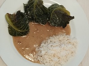 Turecké knedlíky v cibulové omáčce