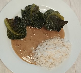 Turecké knedlíky v cibulové omáčce