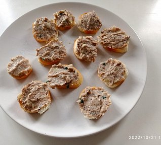 Zdravá rybičková pomazánka