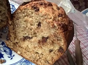 Banánový chlebíček bez másla - vláčný