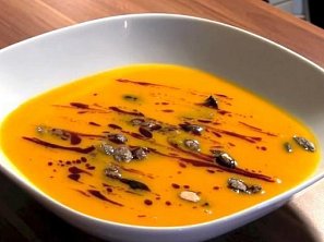 Krém z dýně hókaidó