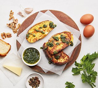 Francouzské toasty s pestem