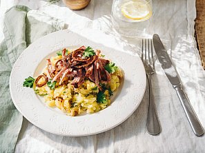 Lepenice s trhaným uzeným