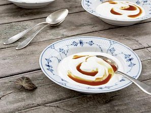 Tvaroh s rakytníkovým pyré