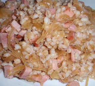 Kroupový oběd (večeře)