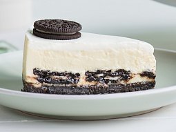 Oreo cheesecake s bílou čokoládou