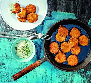 Cuketové stripsy s parmazánem